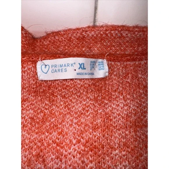 Primark Cares XL Sweater Vest Watermelon Color GW995 - Picture 5 of 12